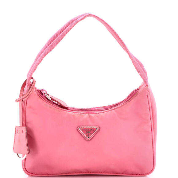 Prada Handbags - Prada Mini Re-Edition 2000 Hobo Tessuto